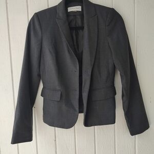 Calvin Klein Charcoal Women's Blazer